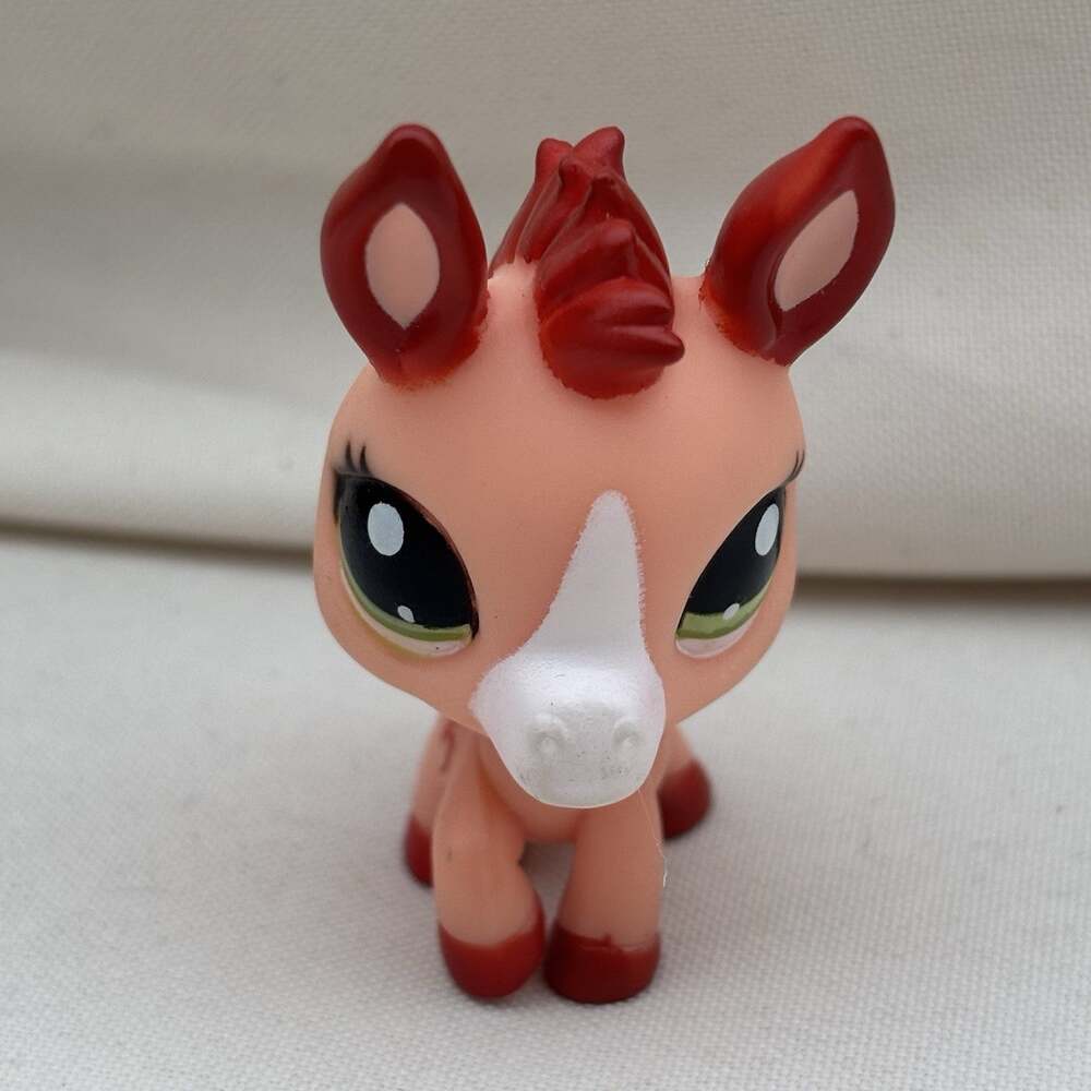 Littlest Pet Shop Donkey #G7 #87 Hasbro LPS 2010